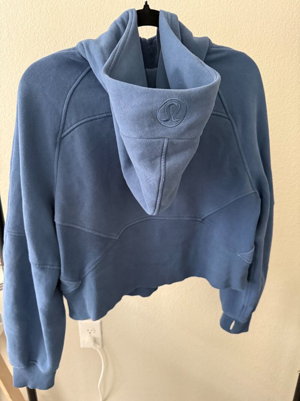 Scuba Oversized Half-Zip Hoodie - Picture 3 of 3